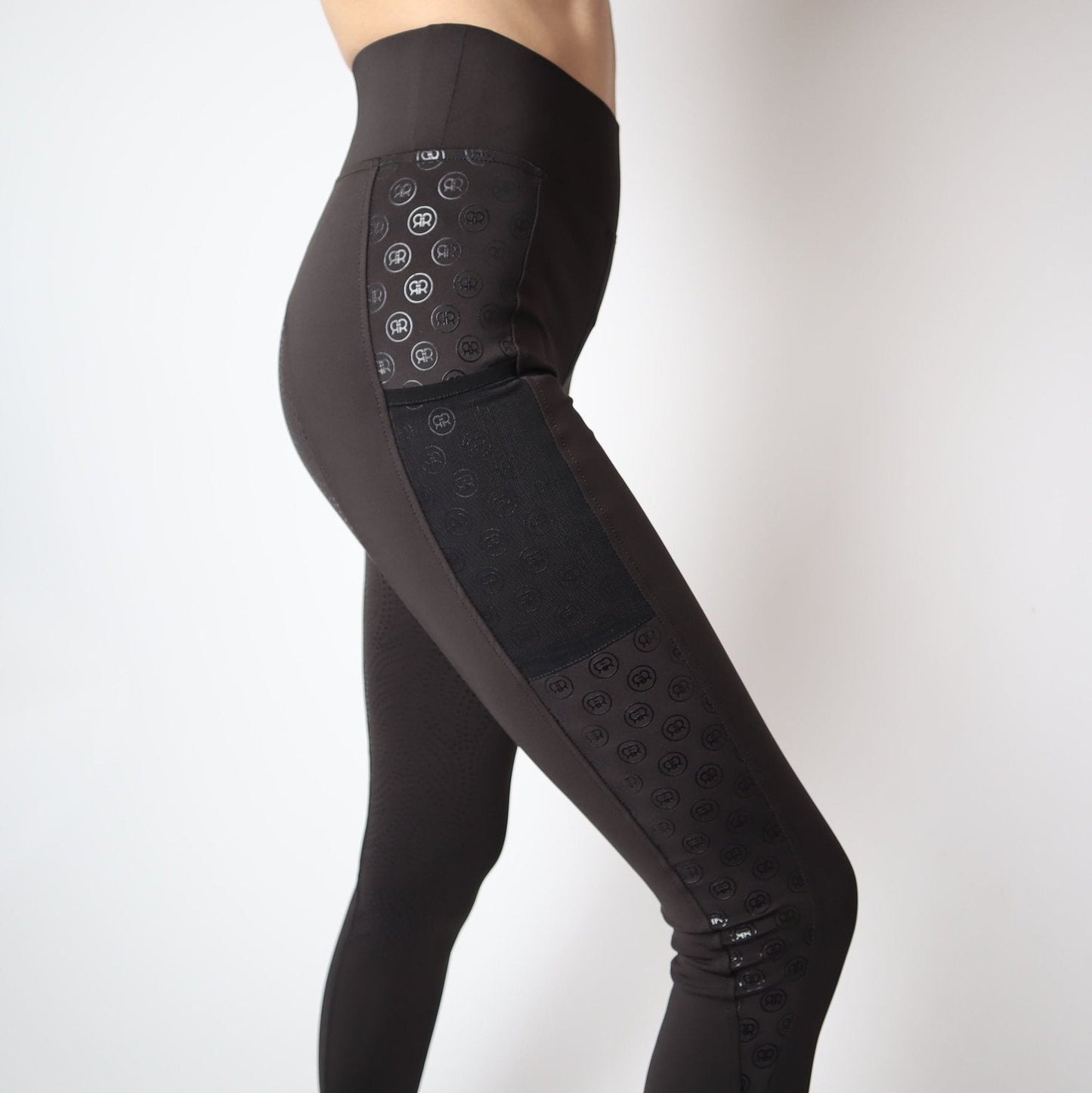 Montar Rebel Logo Mesh Full Grip Tights