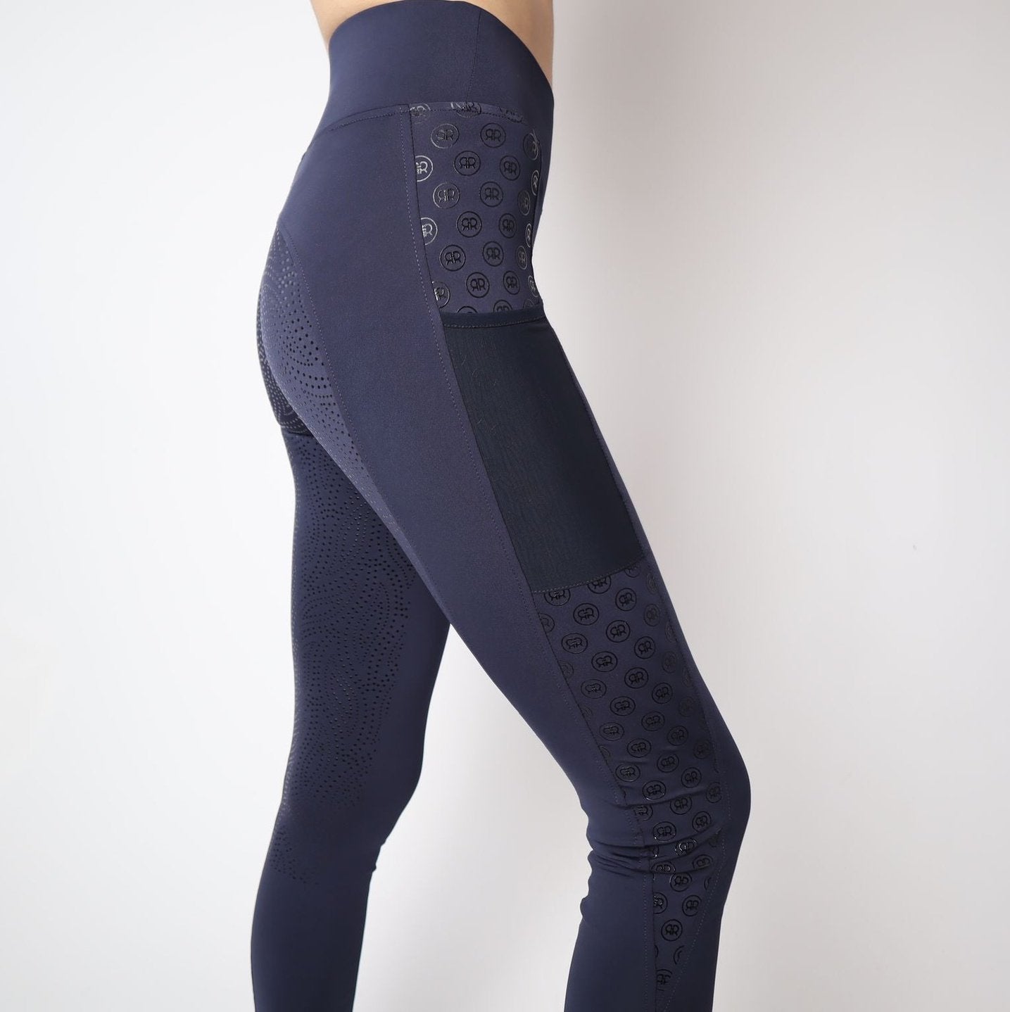 Montar Rebel Logo Mesh Full Grip Tights