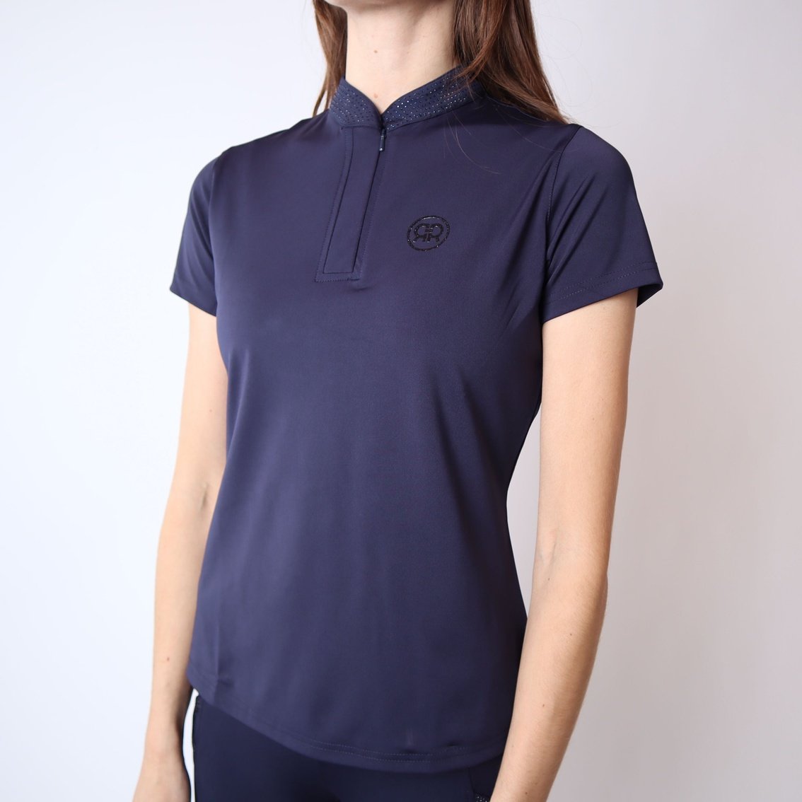 Montar Rebel Tone In Tone Crystal Shirt
