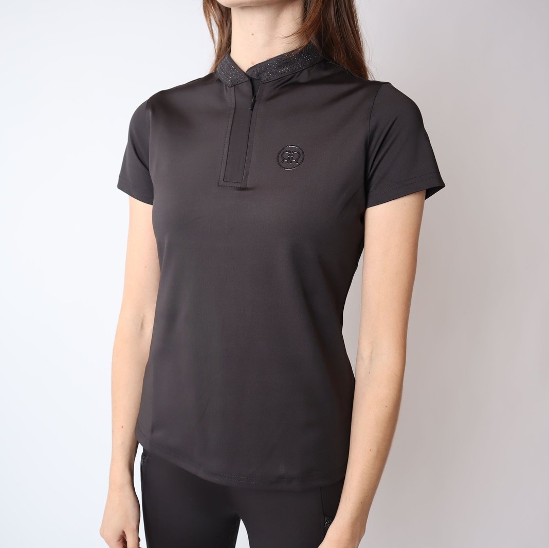 Montar Rebel Tone In Tone Crystal Shirt