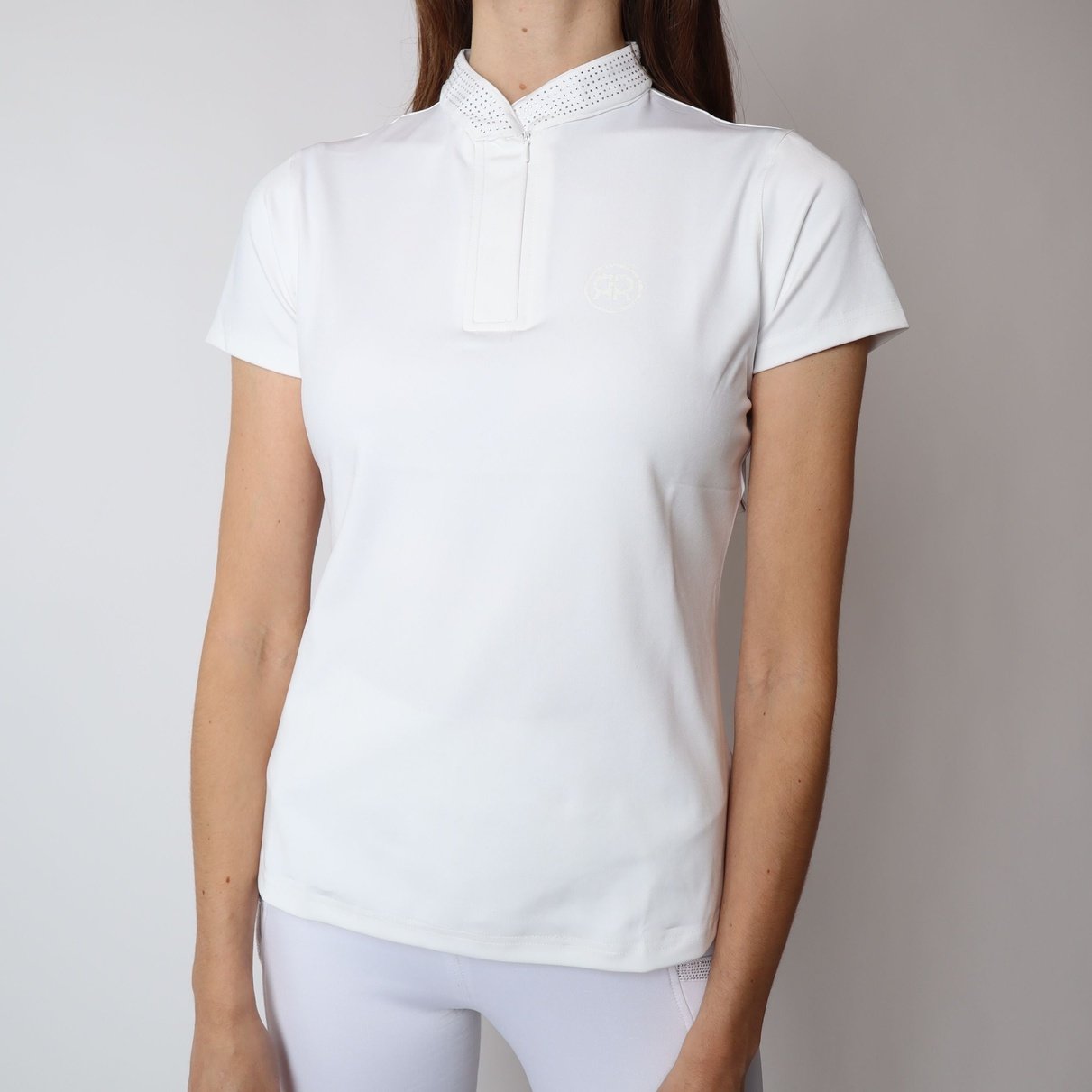 Montar Rebel Tone In Tone Crystal Shirt