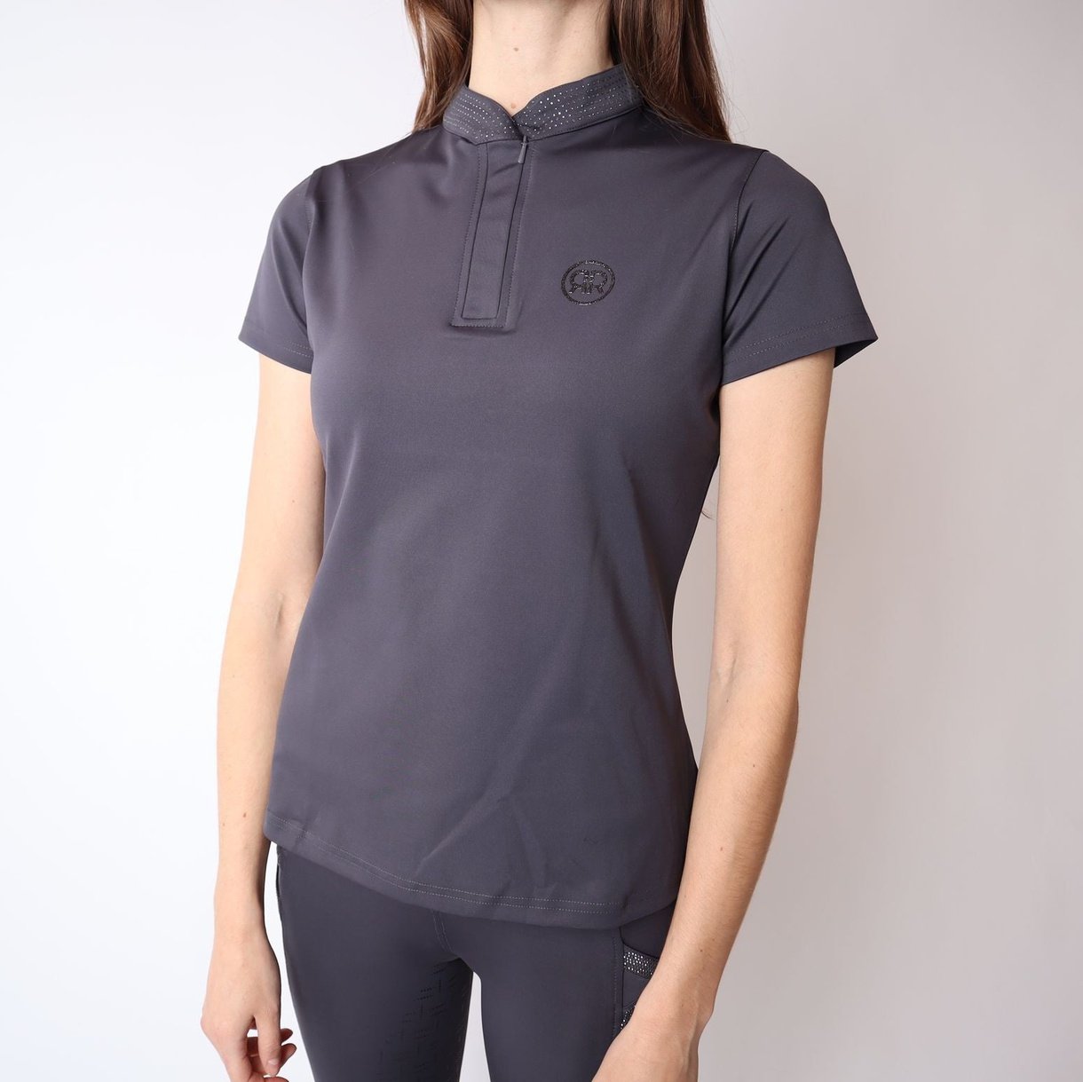 Montar Rebel Tone In Tone Crystal Shirt
