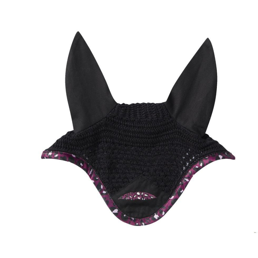 Weatherbeeta Prime Luxe Leopard Ear Bonnet