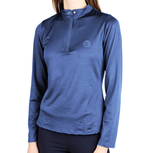 Montar Briella Crystal Detail Long Sleeve Ladies Base Layer