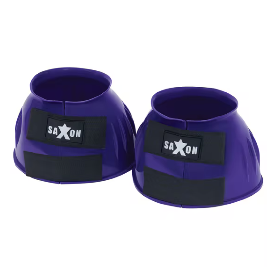 Saxon Double Tape PVC Ribbed Bell Boots