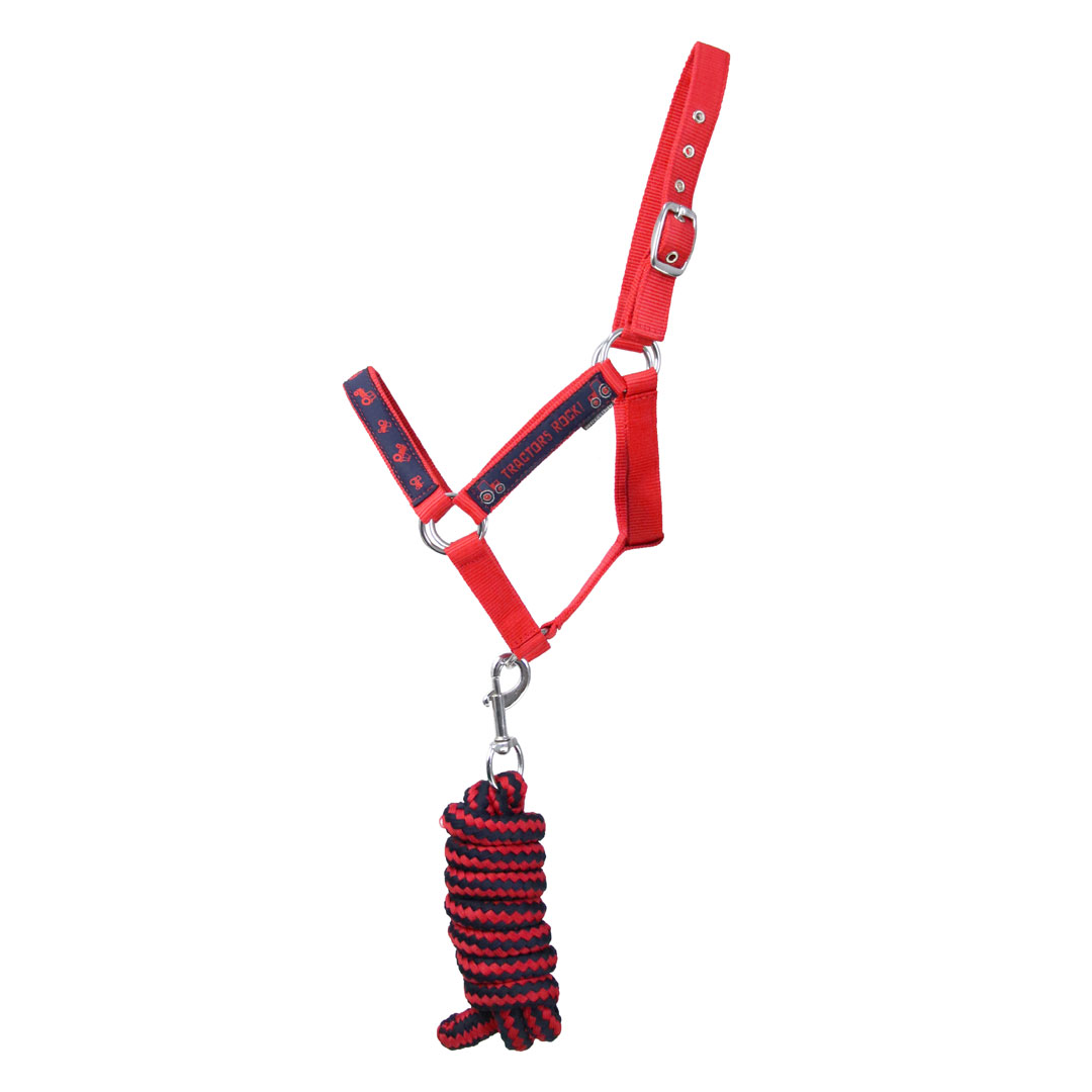 Hy Equestrian Tractors Rock Head Collar and Lead Rope