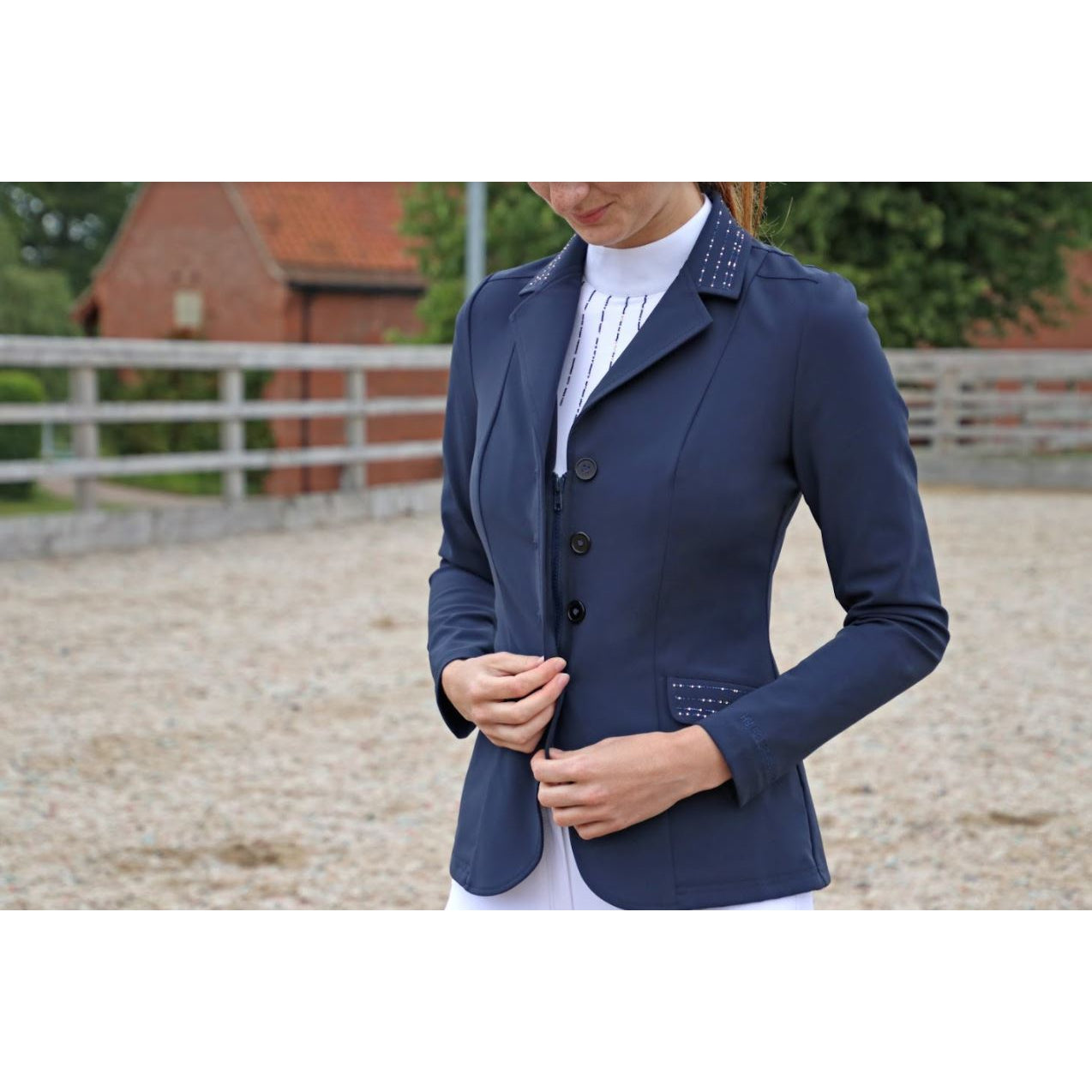 Hy Equestrian Roka Rose Show Jacket
