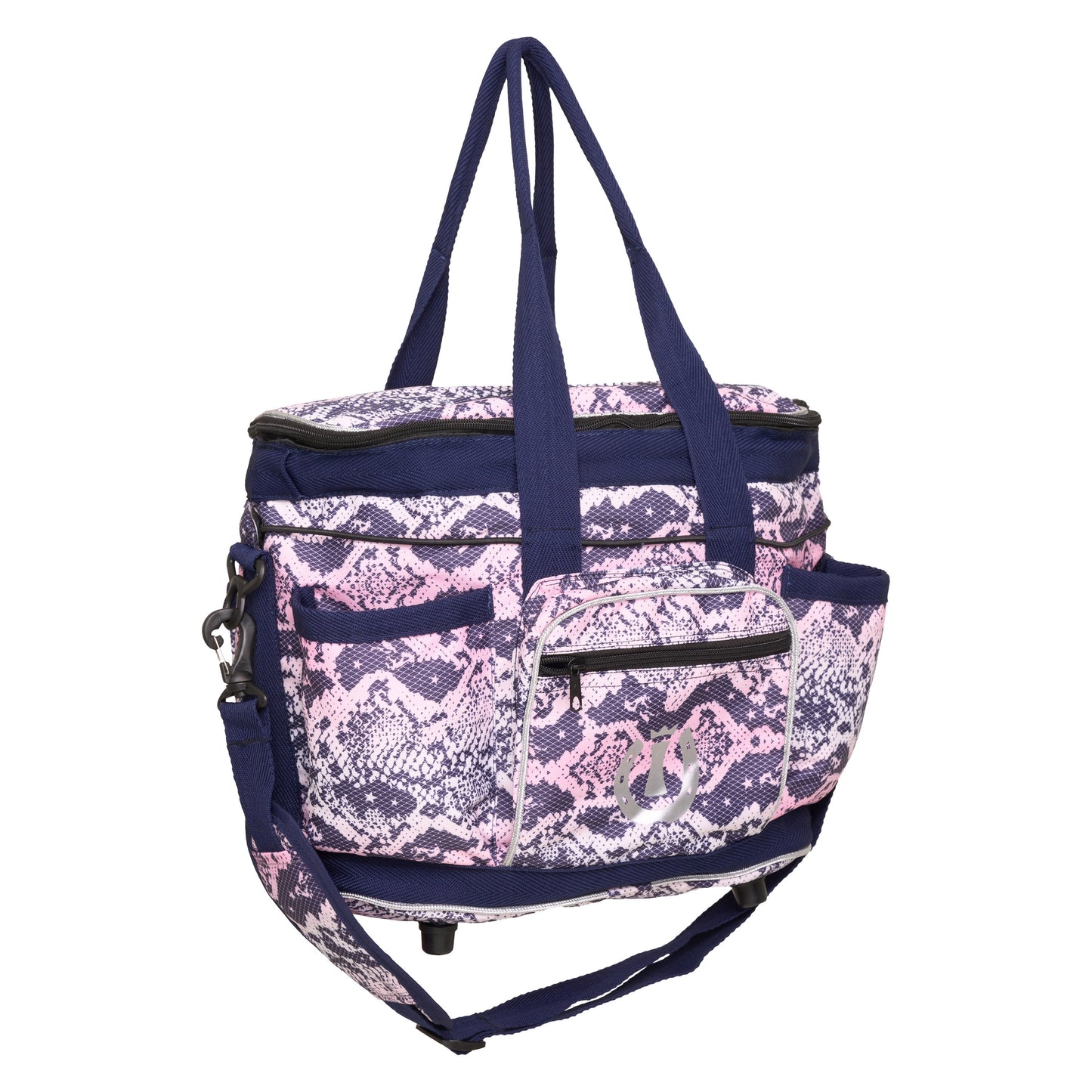 Imperial Riding Shiny Snake Grooming Bag