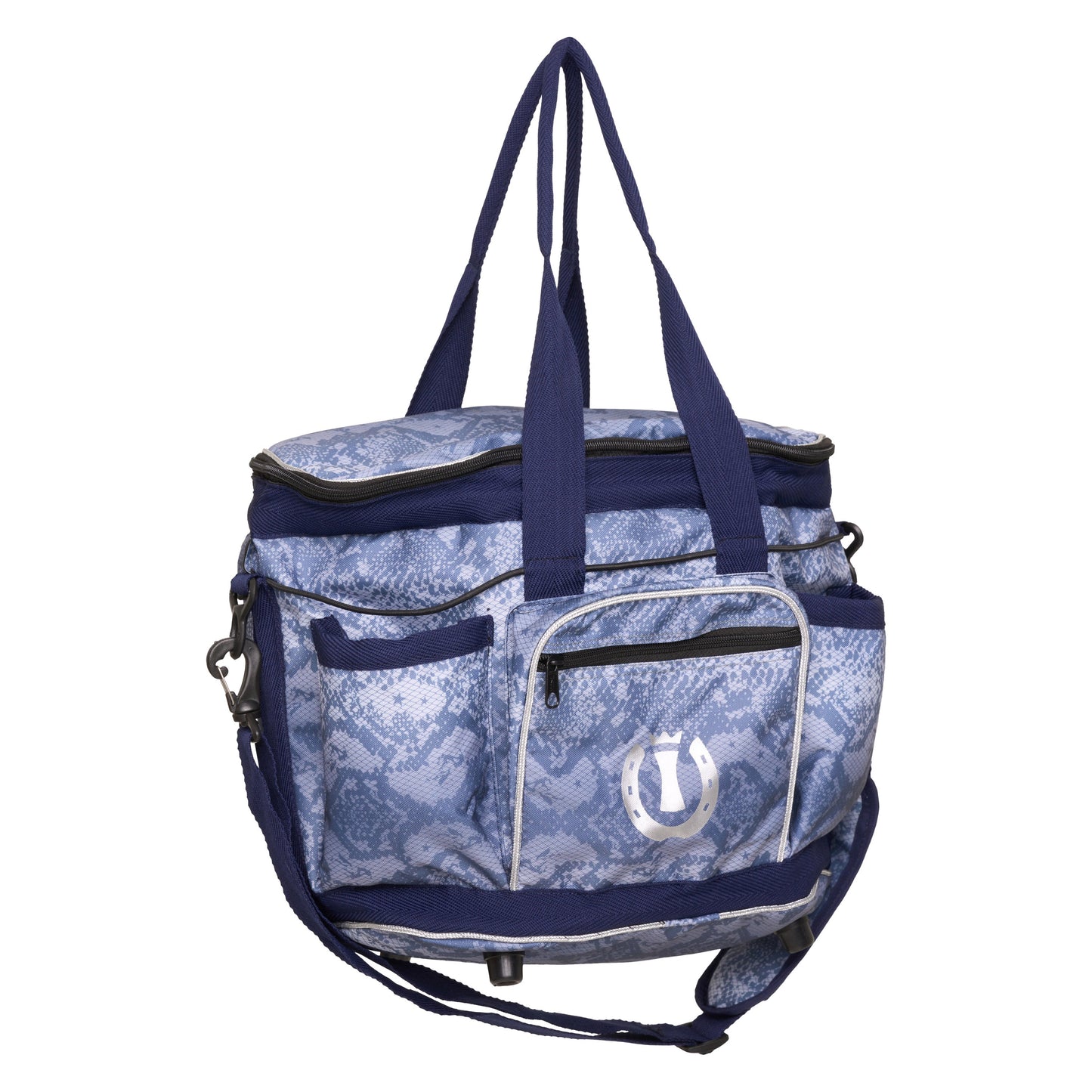 Imperial Riding Shiny Snake Grooming Bag