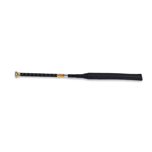 GS Equestrian Bat Whip With Rose Gold Top 50cm
