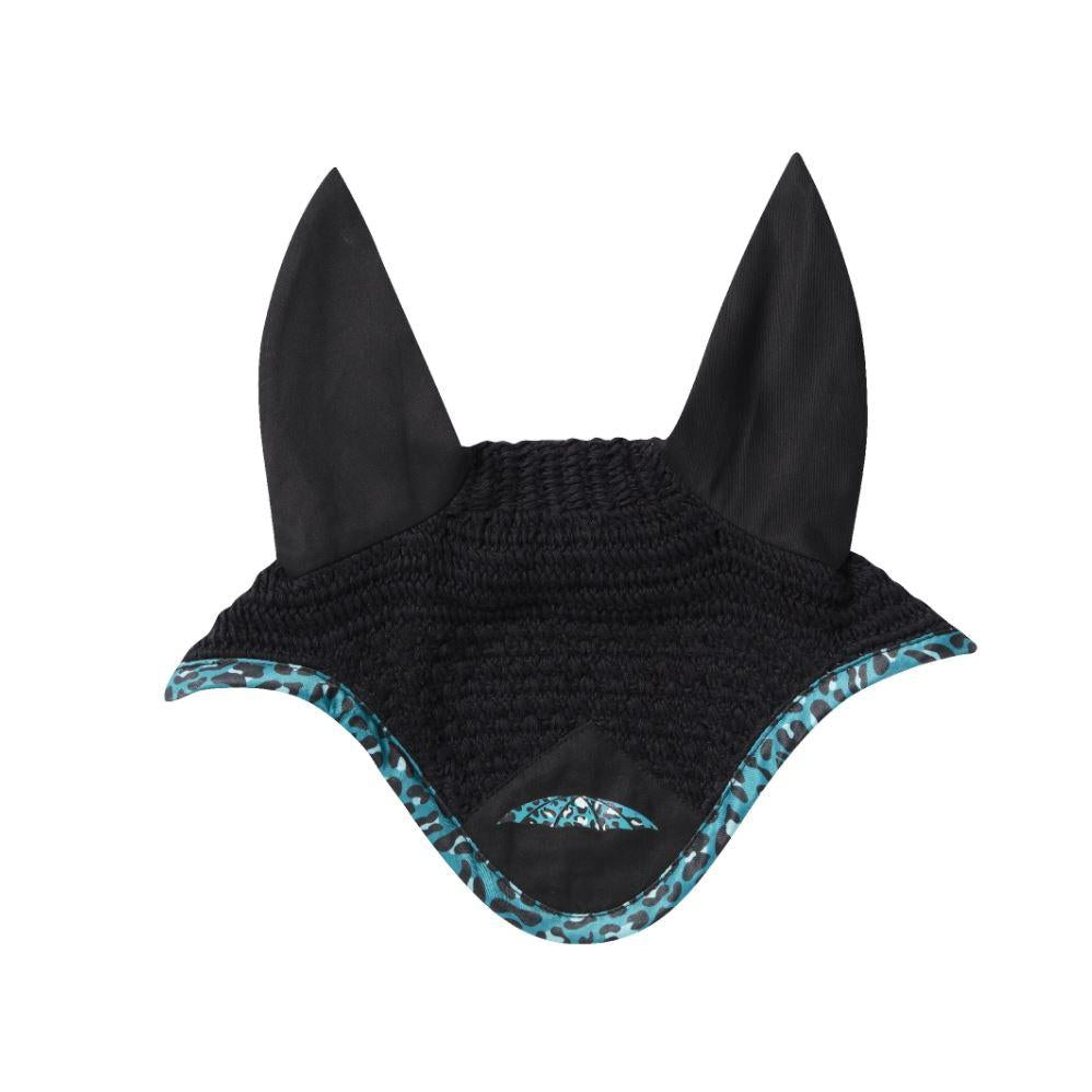 Weatherbeeta Prime Luxe Leopard Ear Bonnet