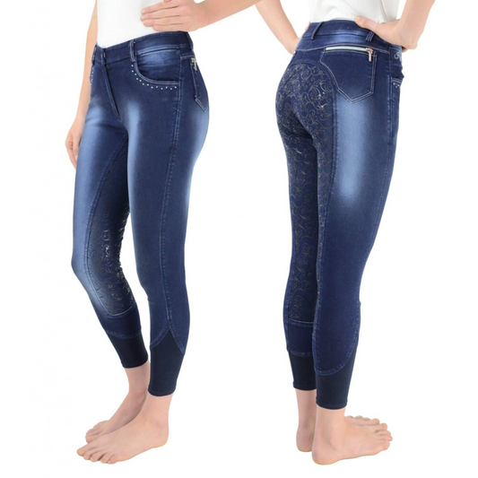 HyPERFORMANCE Cambridge Denim Look Breeches