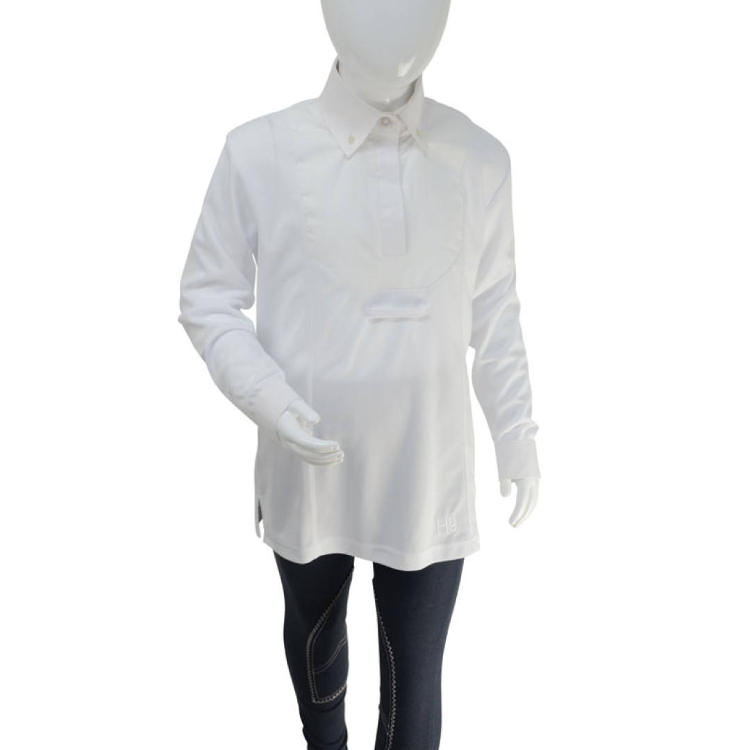HyFASHION Ladies Dedham Long Sleeved Tie Shirt