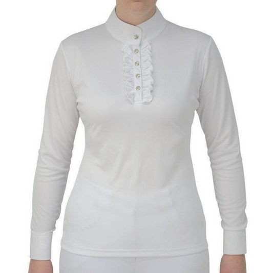 HyFASHION Katherine Ruffle Long Sleeved Show Shirt