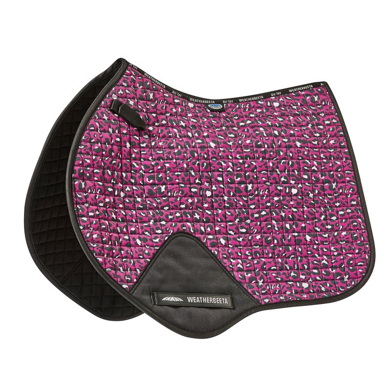 WeatherBeeta Prime Leopard Jump Saddle Pad