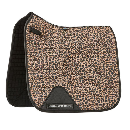 Weatherbeeta Prime Leopard Dressage Saddle Pad