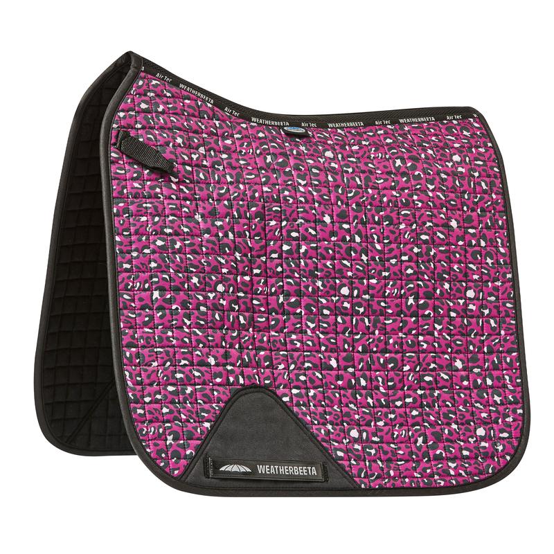 Weatherbeeta Prime Leopard Dressage Saddle Pad