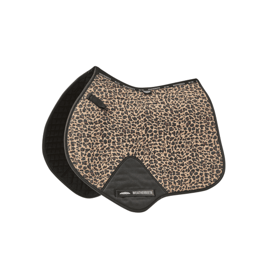 WeatherBeeta Prime Leopard Jump Saddle Pad