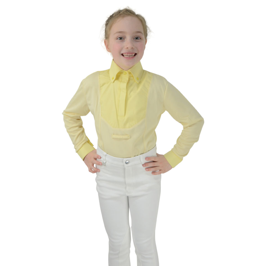 HyFASHION Children's Dedham Long Sleeved Tie Shirt