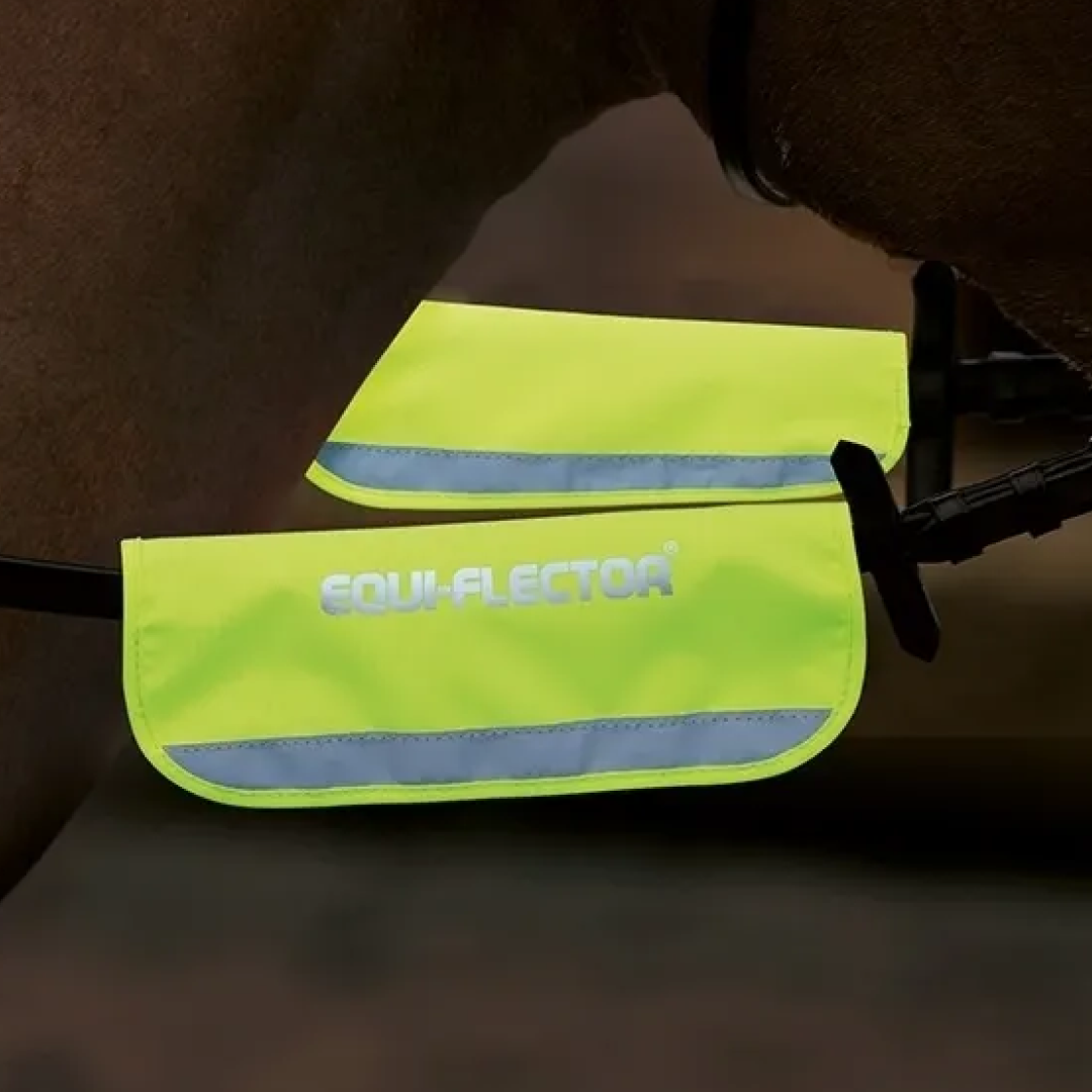 Shires EQUI-FLECTOR High Visibility Bridle or Halter Bands