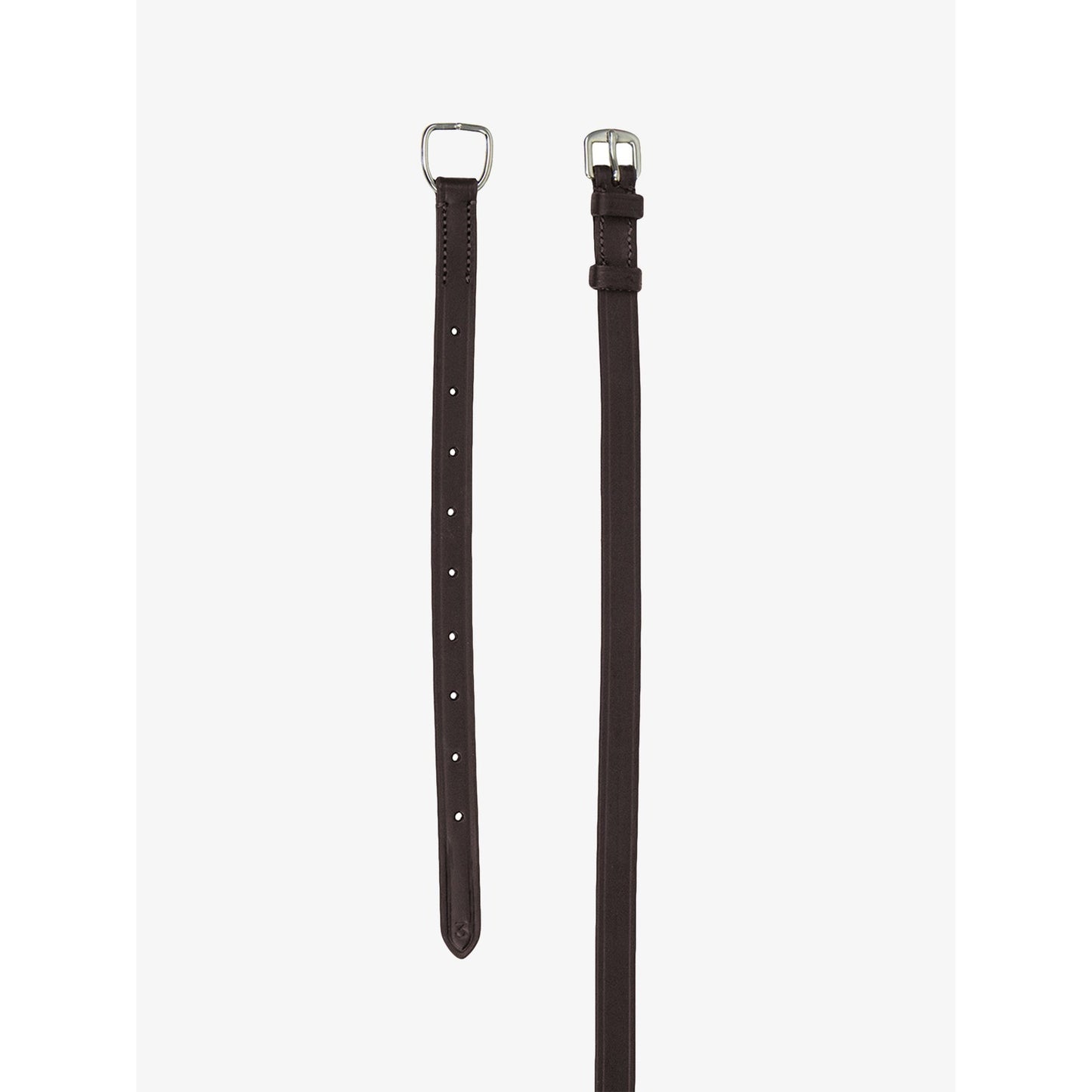 PS de Suecia Brown Flat Throatlatch con puntadas oscuras