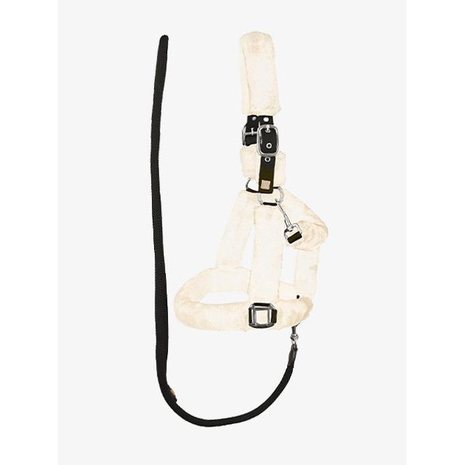 PS of Sweden Cream Fluffy Halter & Lead Rope