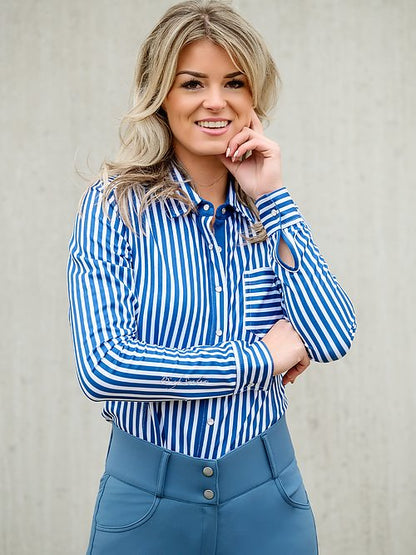 PS of Sweden Cassidy Magic Shirt - Royal Blue