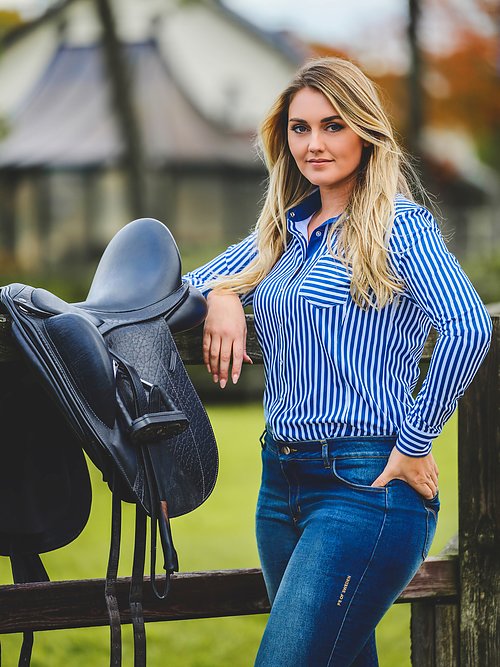 PS of Sweden Cassidy Magic Shirt - Royal Blue
