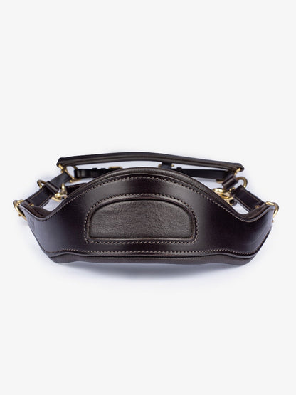 PS of Sweden Brown Leather Halter #colour_brown