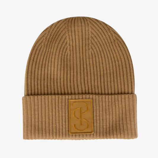 PS of Sweden Camel Sally Knitted Beanie#colour_camel