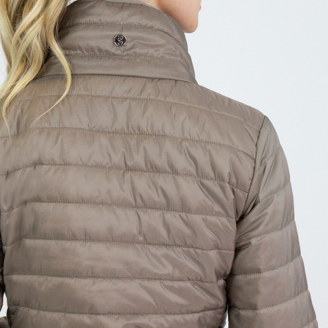 PS of Sweden Beige Verbier Padded Jacket#colour_beige
