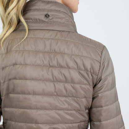 PS of Sweden Beige Verbier Padded Jacket#colour_beige