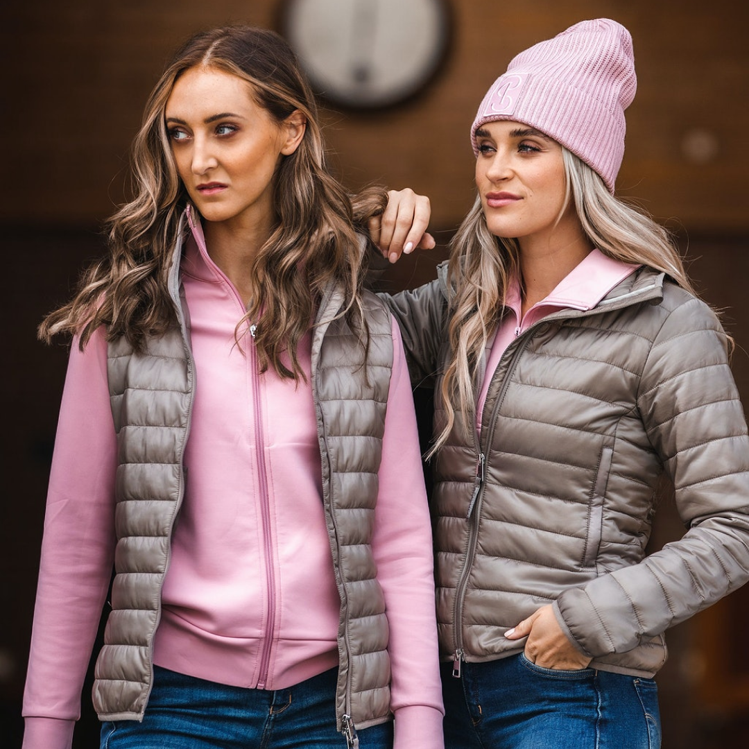 PS of Sweden Beige Verbier Padded Jacket#colour_beige