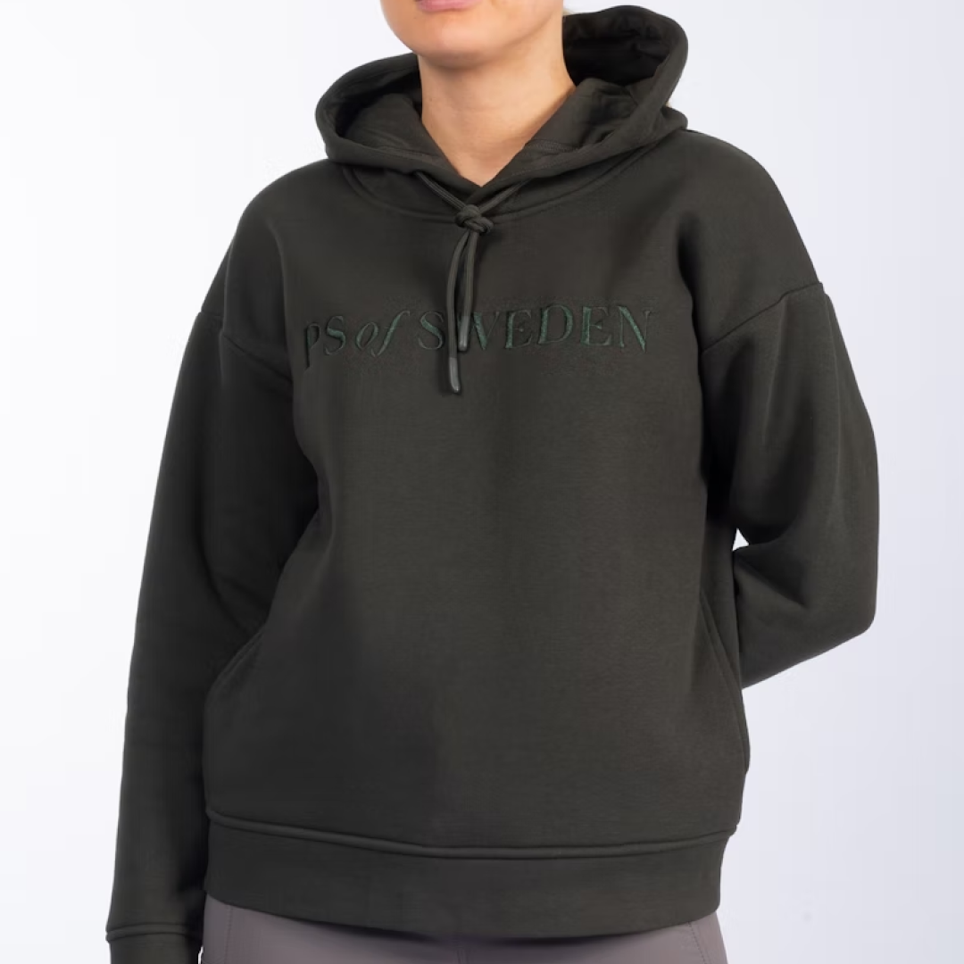 PS of Sweden Angela Hoodie #colour_dark-green