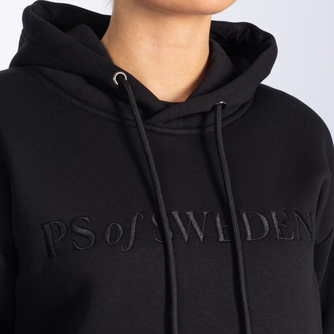 PS of Sweden Angela Hoodie #colour_black