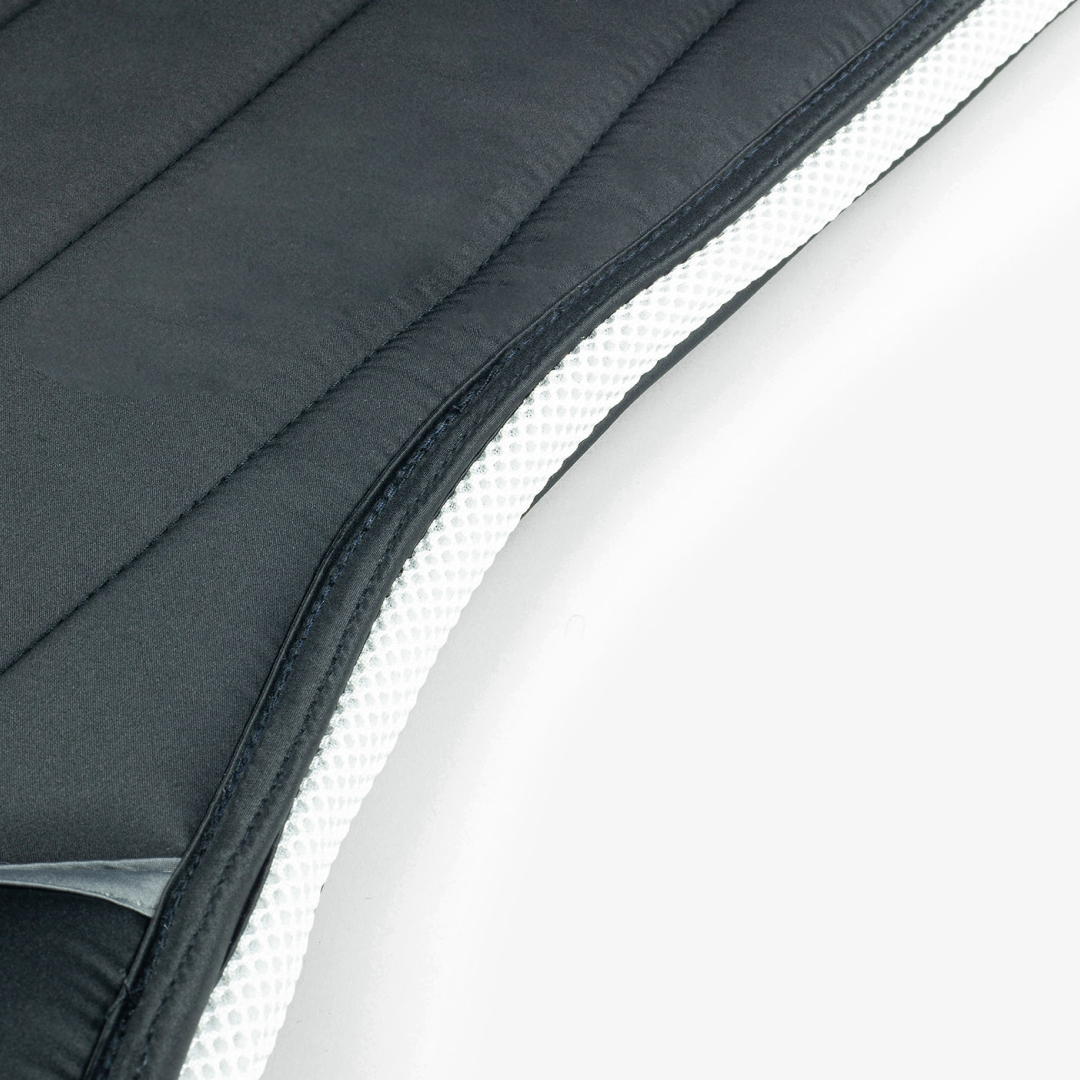 PS of Sweden Black Line Jump Saddle Pad #colour_black