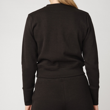 PS of Sweden Black Lykke Rib Sweater #colour_black 