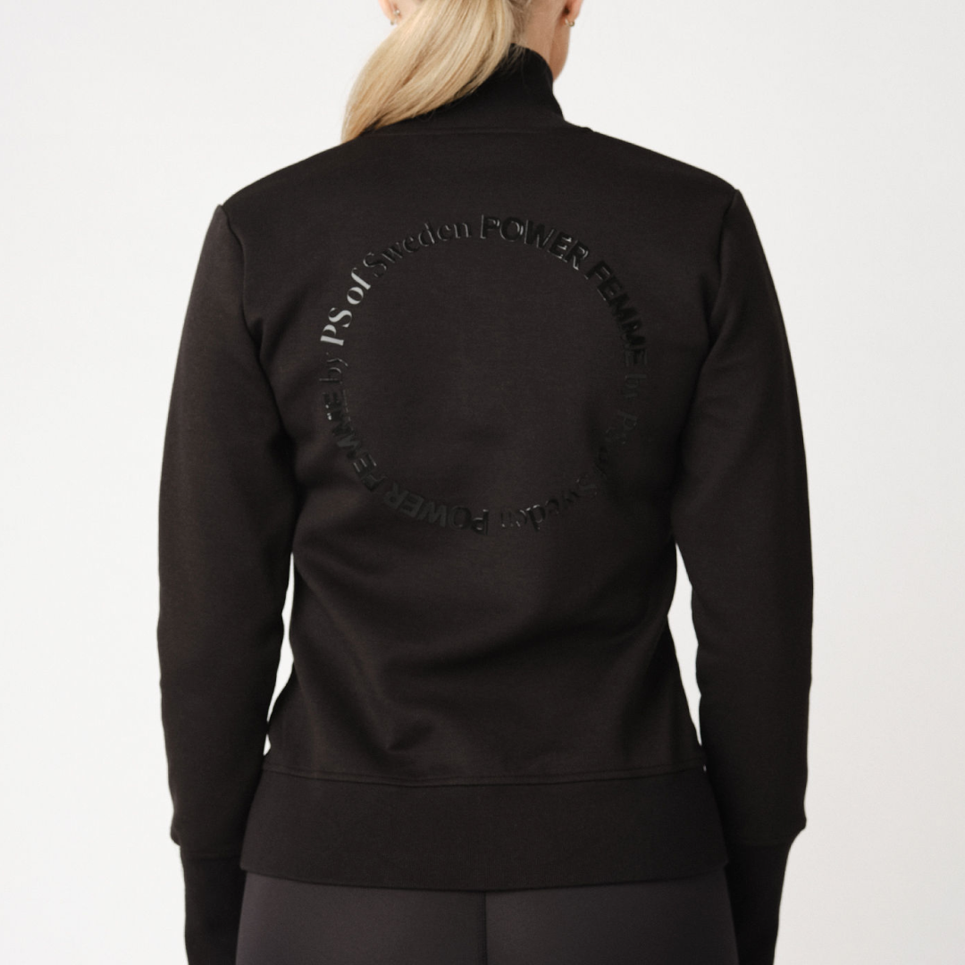 PS of Sweden Black Meya Mid Layer #colour_black
