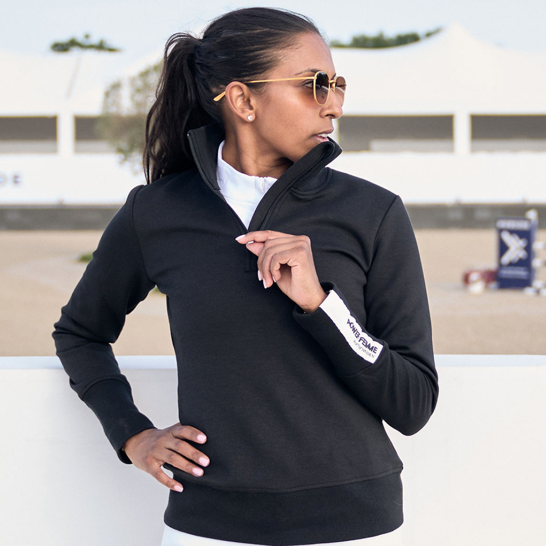 PS of Sweden Black Meya Mid Layer #colour_black