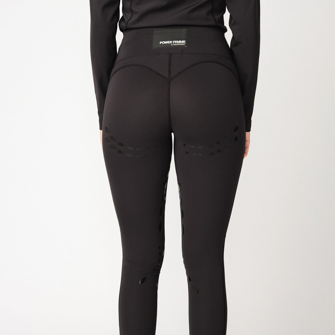 PS of Sweden Black Taylor Riding Tights #colour_black