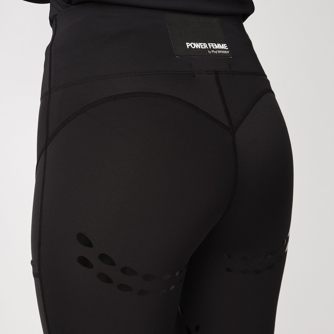 PS of Sweden Black Taylor Riding Tights #colour_black