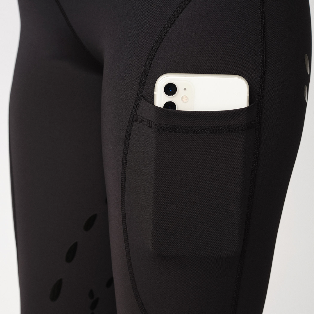 PS of Sweden Black Taylor Riding Tights #colour_black