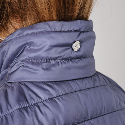 PS of Sweden Dim Blue Cervinia Padded Vest#colour_dim-blue