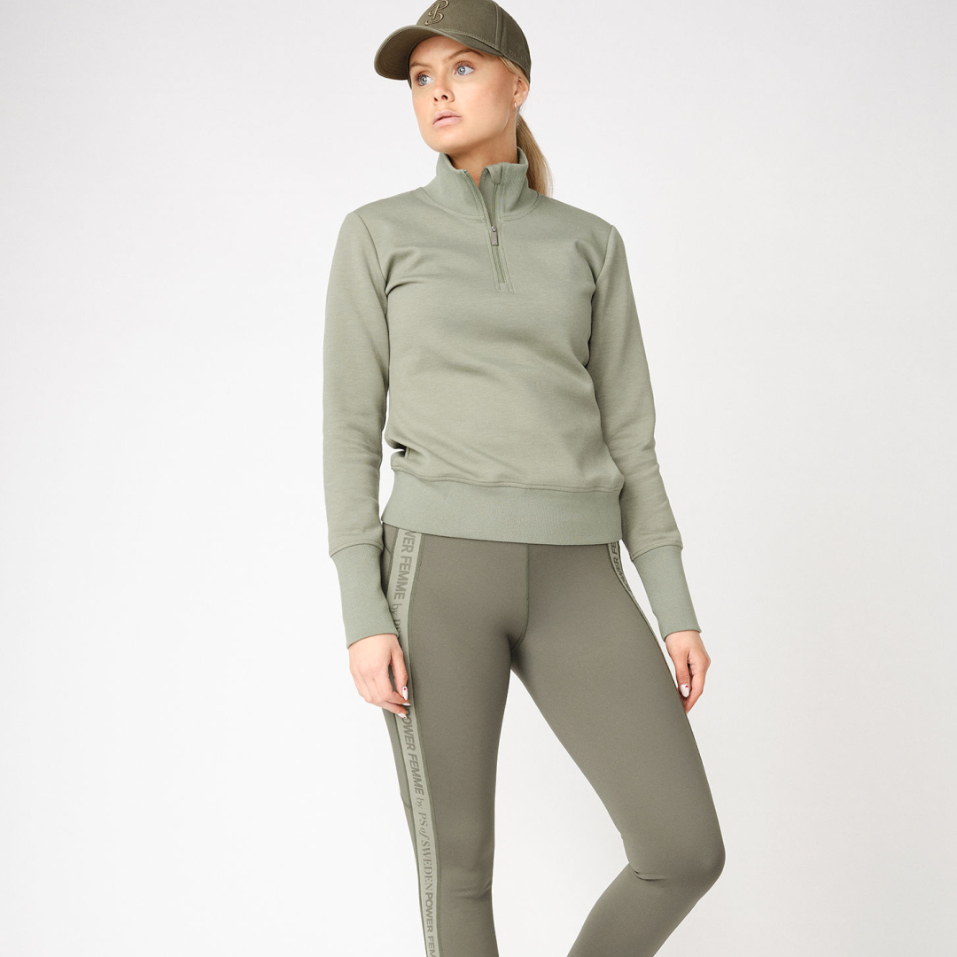 PS of Sweden Hunter Green Emina Riding Tights #colour_hunter-green