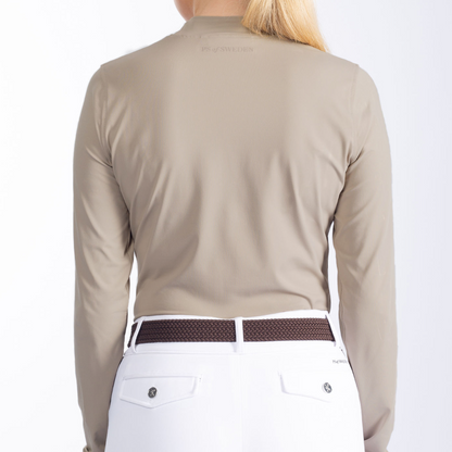PS of Sweden Moon Rock Louise Long Sleeve Base Layer #colour_moon-rock