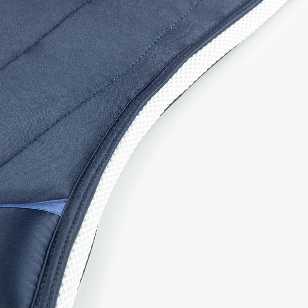 PS of Sweden Navy Line Jump Saddle Pad #colour_navy