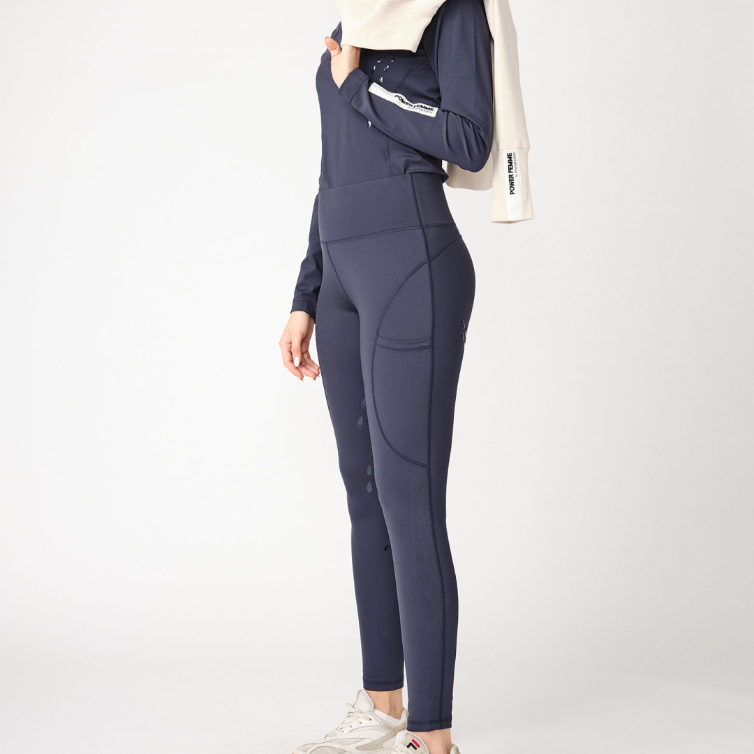 PS of Sweden Navy Taylor Riding Tights #colour_navy