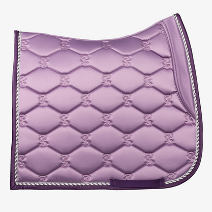 PS of Sweden Purple Grape Signature Dressage Saddle Pad #colour_purple-grape
