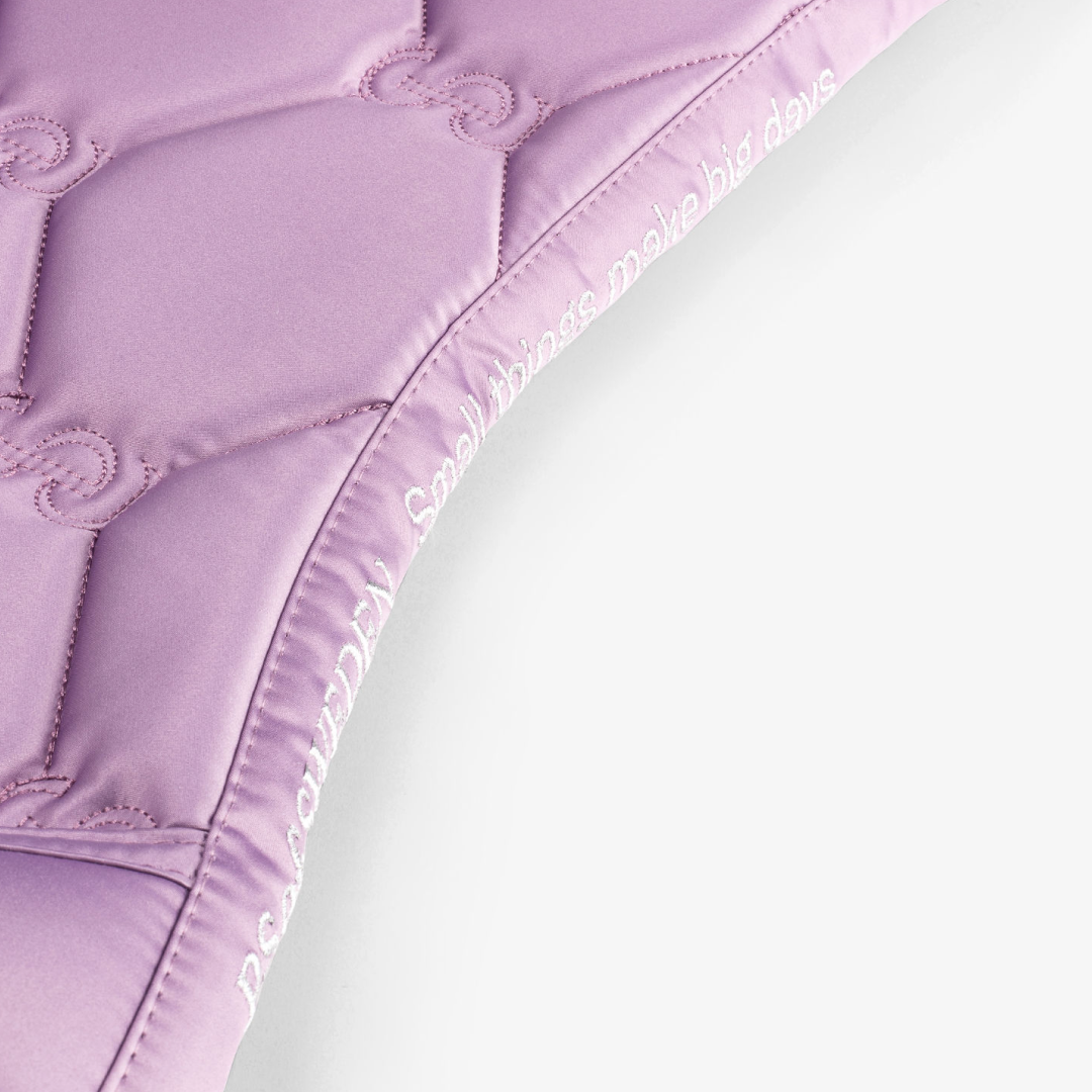 PS of Sweden Purple Grape Signature Dressage Saddle Pad #colour_purple-grape