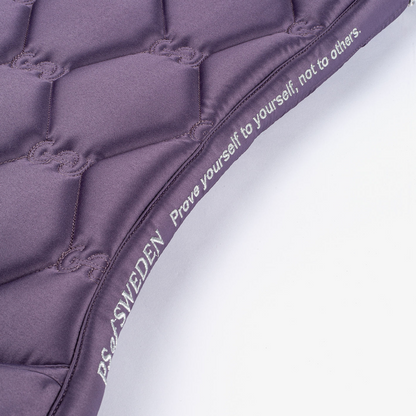 PS of Sweden Purple Signature Jump Saddle Pad #colour_purple